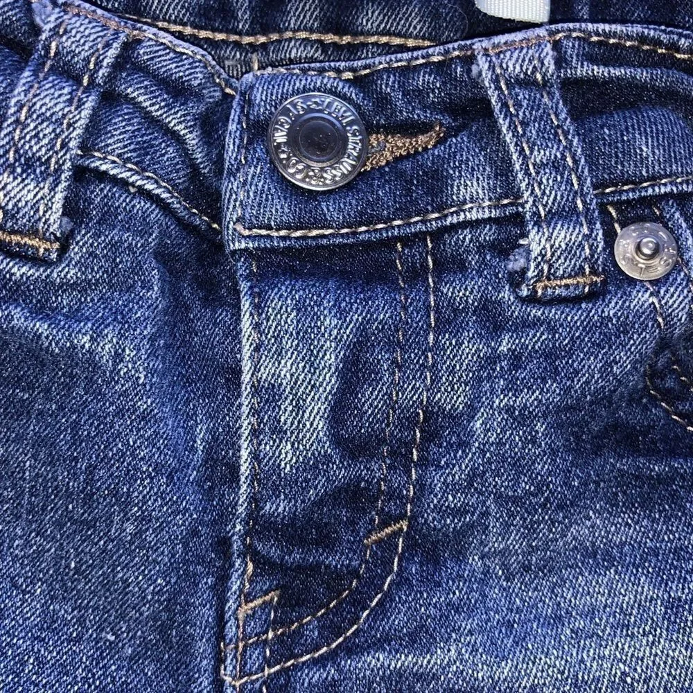 Levi's Denim Shorty Shorts